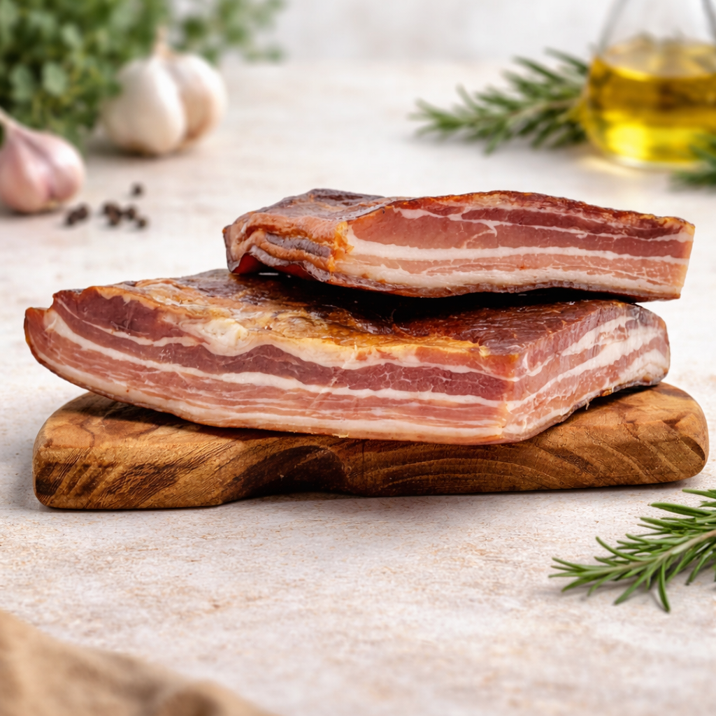 Suha slanina Panceta - Getrockneter Speck